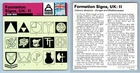 Formation Signs, UK : II - 1939-45 - Military - WW2 Edito-Service SA 1977 Card