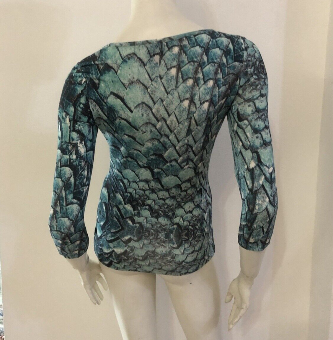 JUST CAVALLI blue blue python pattern blue blue b… - image 6