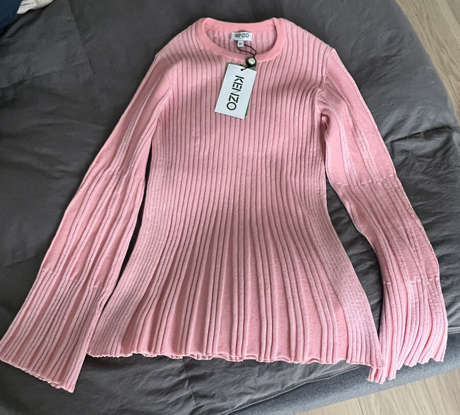 ニット・セーター IONSEOUL Pink Butterfly Sweater Knit s-l1200.jpg
