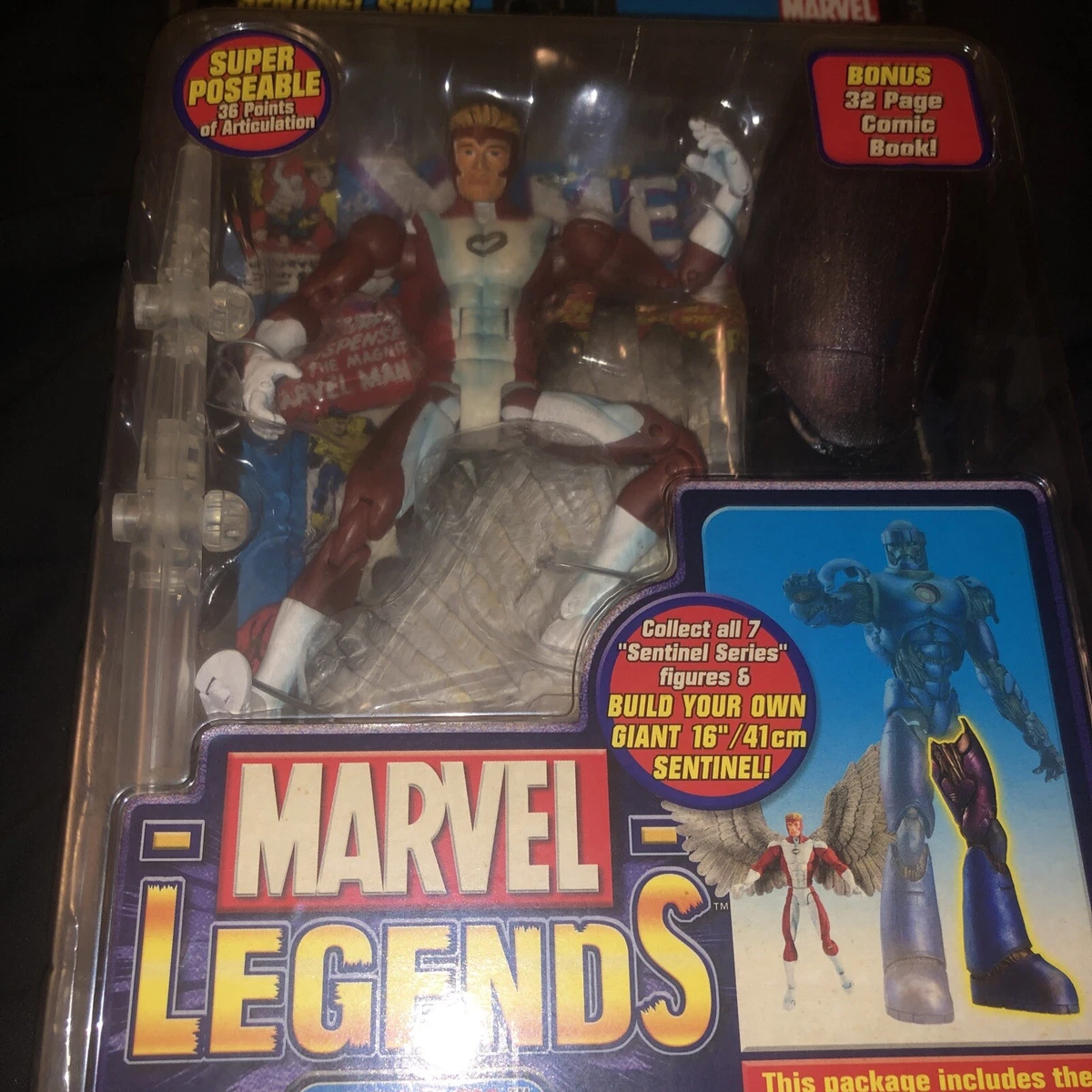 Marvel Legends Angel Variant - BAF Sentinel Series 2005 - ToyBiz - Scellé
