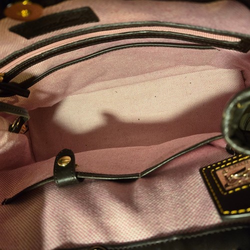 Borsa a tracolla Dooney And Bourke marrone ecopelle di coccodrillo borsetta - Foto 17 di 20