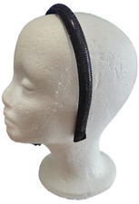 Black Crystals Headband