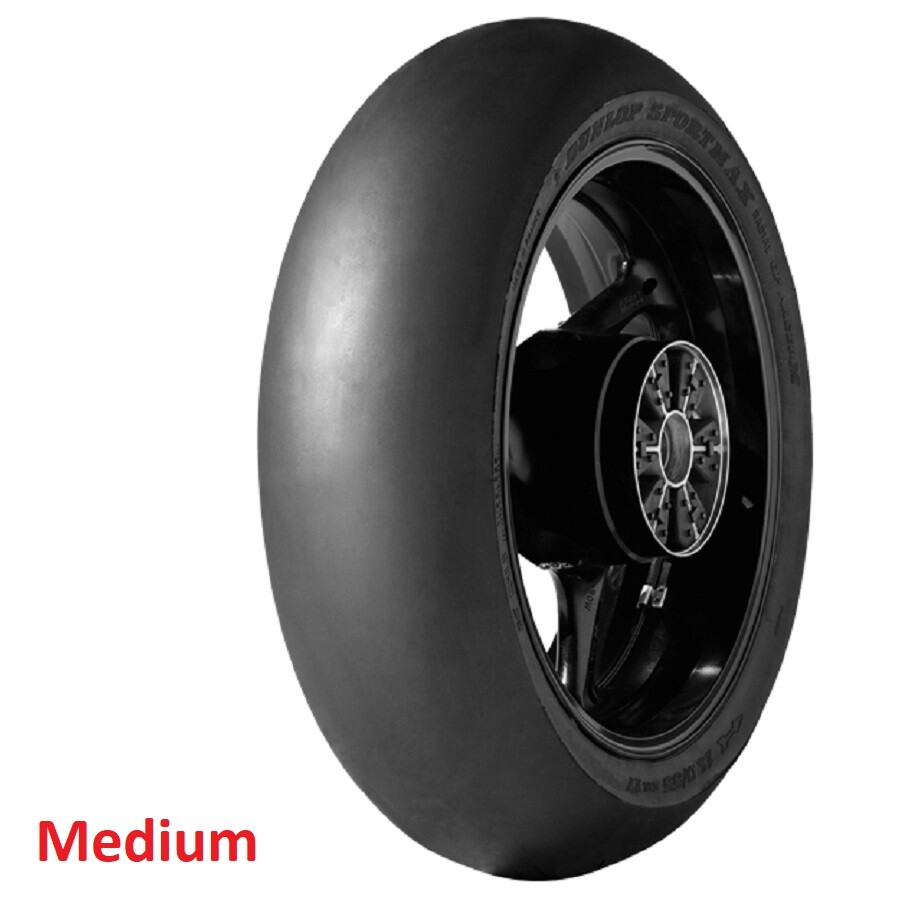 Racing tyre DUNLOP 200/55R17 NHS REAR Sportmax GP Racer D212 Slick Med Ducati