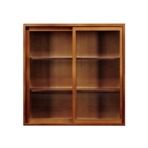 Armario Puerta Corredera Cristal Simulado Librería Acabado Modelo Escala 1/6 Miniatura - Imagen 12 de 14