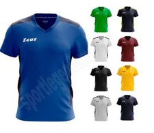 shirt start zeus calcetto futsal volley maglietta torneo training fit $