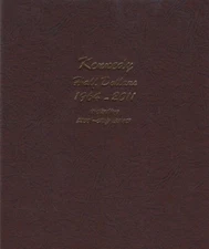 Dansco Album For US Kennedy Half Dollar Coin + Proofs 1964-2011 Model 8166 New
