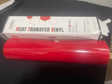 Caregy Premium Heat Transfer Vinyl**RED**12" x 45’