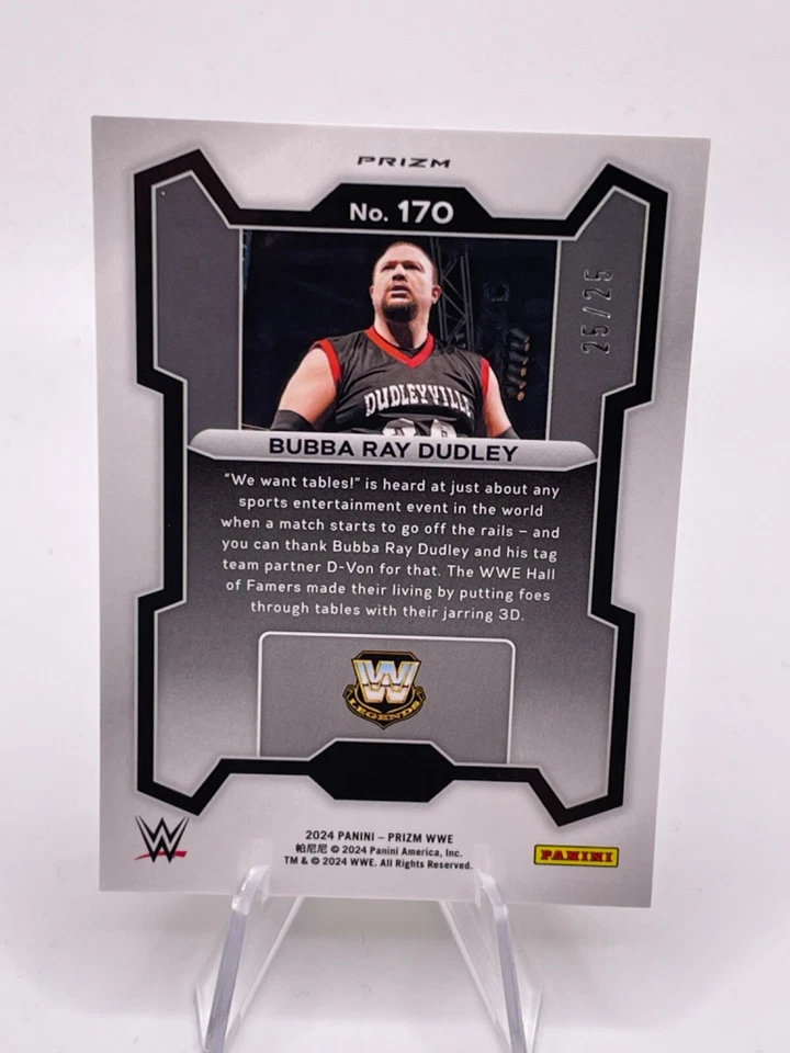 2024 WWE - Prizm - Mojo /25 - #170 Bubba Ray Dudley Bookend No 25 - Image 2 of 2