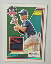 2022 Panini USA Stars & Stripes COY JAMES RC Jersey Patch 06/10