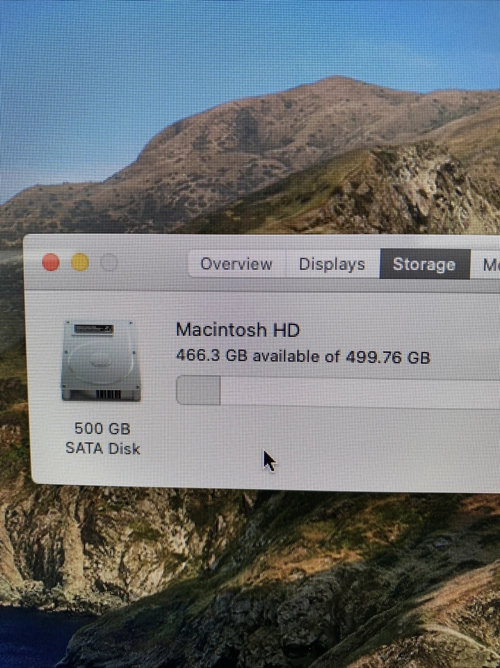 Apple A1418 iMac 21.5" 2012 3.3GHz i3 8GB RAM 500GB HDD macOS 10.15 - Image 4 of 4