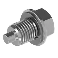 ⭐ M14x1.5 Car Engine Magnetic Oil Drain Plug Screw Nut  Bolt Sump Nut Aluminum ⭐