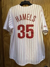 Cole Hamels Philadelphia Phillies Mens Jersey! Size Large