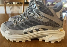 Women's Merrell Moab Speed 2 Gore-Tex 10W Mid Hiking Boot Charcoal *J037828.