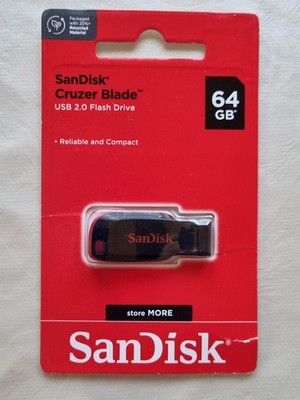 Sandisk Cruzer Blade 64 GB USB-Stick USB2.0 *NEU*
