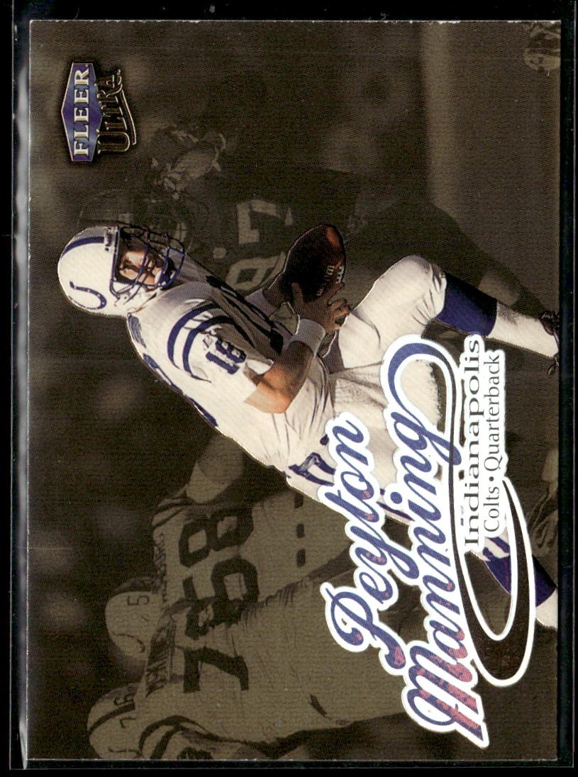 1999 Ultra #15G Peyton Manning Gold Medallion