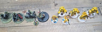Games Workshop Warhammer 40k Space Marine Imperial Fist/Astra Militarum Restposten
