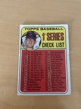1969 Topps Baseball #57 Checklist 1-109