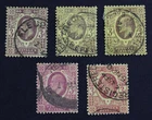 CKStamps: Great Britain Stamps Collection Scott#132 Edward Used
