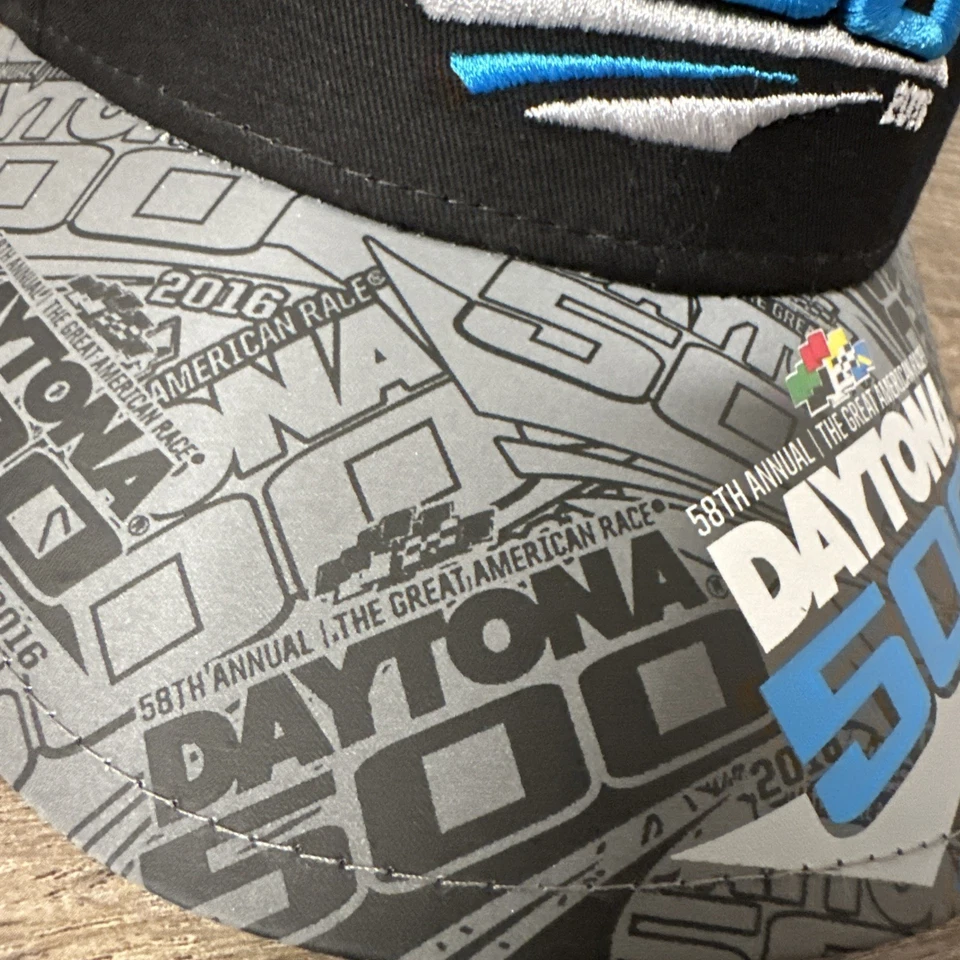 Sombrero Juvenil Daytona 500 2016 (58º Anual) New Era 9FORTY Exclusivo NASCAR Series Foto 4 de 4