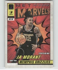 2021 Donruss Ja Morant #15 Net Marvels - Press Proof (White Text Error)