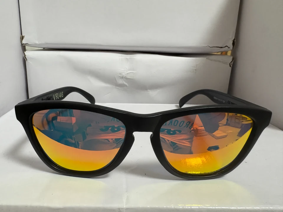 Солнцезащитные очки унисекс Oakley Frogskins Like, черные красные поляризованные - Изображение 3 из 4