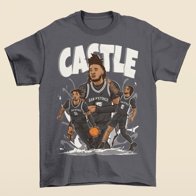 Stephon Castle Cartoon Style San Antonio Basketball T-Shirt