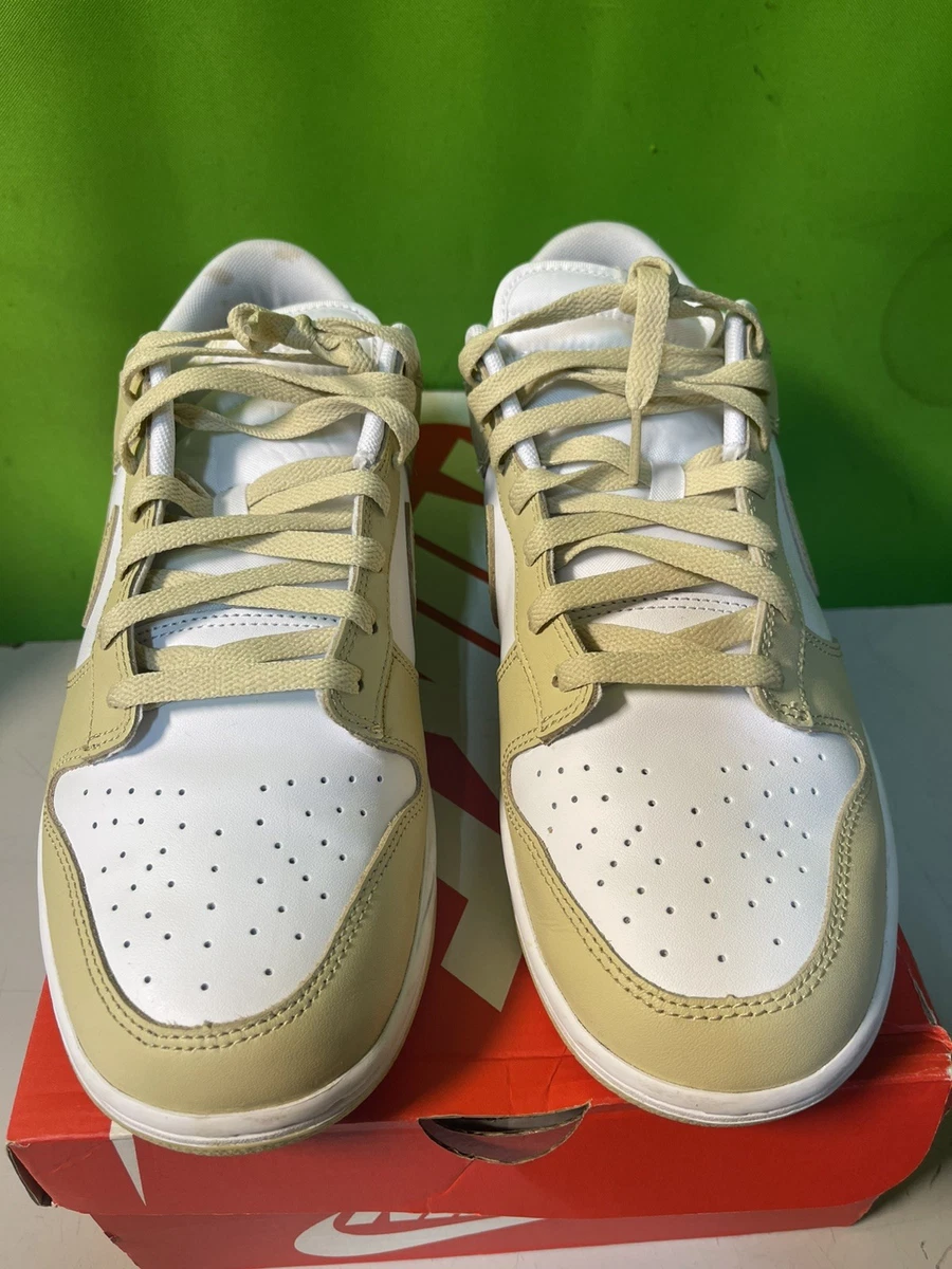 Nike Dunk Low White University Gold | eBay