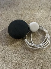 Google Home Mini 1st Gen H0A Smart Assistant Speaker Charcoal Gray Tested