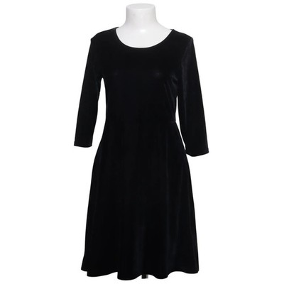 Indiska, Kleid, Größe: S, Schwarz, Elasthan/Polyester, Einfarbig, Samt #Svd