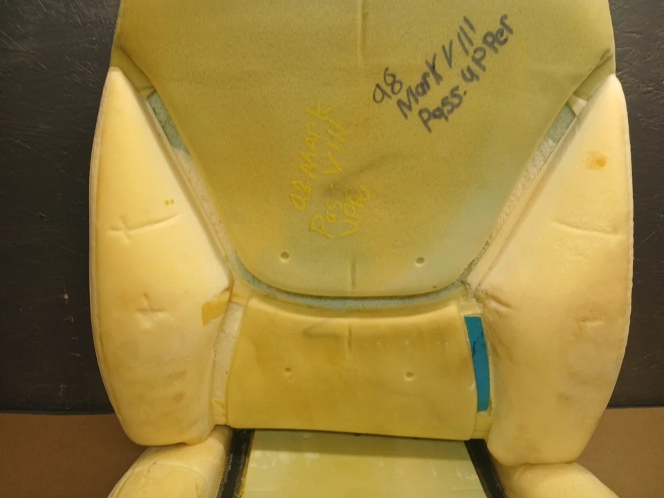 1998 Lincoln Mark VIII Passenger Seat Foam Upper Lower - Imagem 4 de 4