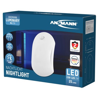 Ansmann ansm. night lamp and sensor and battery