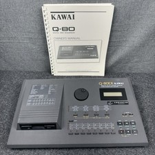 KAWAI Q-80EX Digital Midi Sequencer Emulator Digital Floppy - Untested As Is