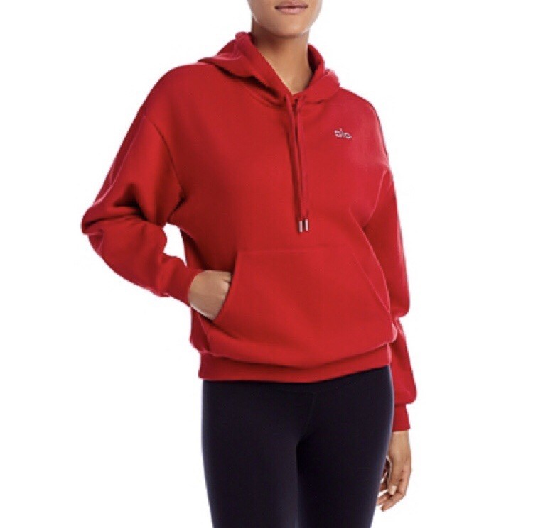 Alo Yoga Accolade Hoodie Classic Red S | eBay