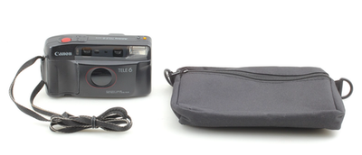 N MINT w/ Strap] Canon Autoboy Tele 6 Date 35mm Point & Shoot Film