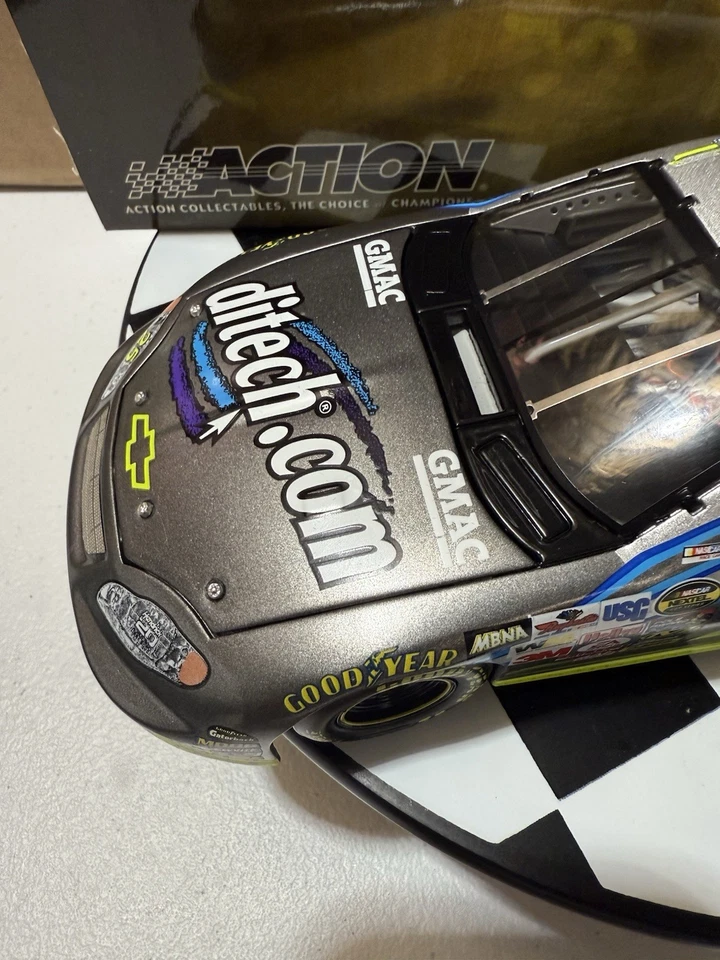 RARO* Brian Vickers ELITE #25 GMAC HMS 20º ANIVERSARIO 2004 1/24 Nascar Diecast Foto 2 de 4