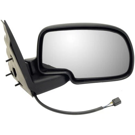 Dorman 955-065 Side View Mirror   Right, Power, Heated; Black And Chrome With 5