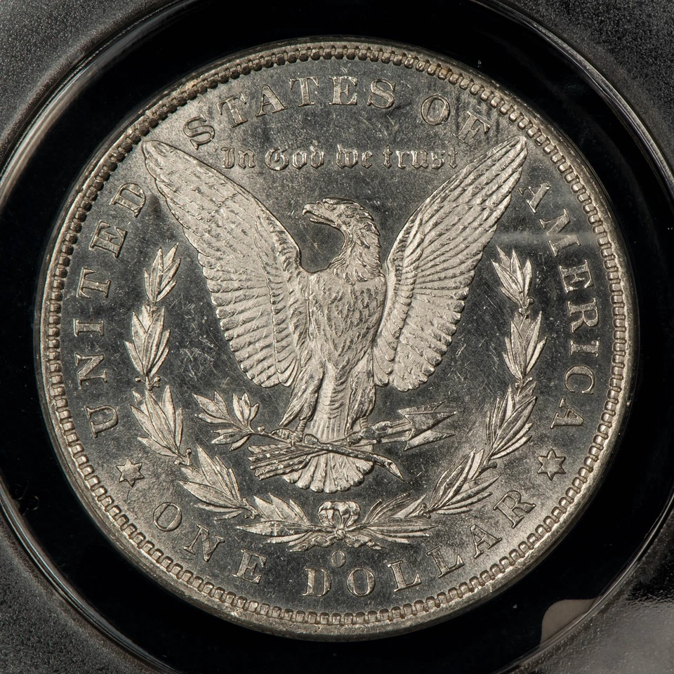 1879-O $1 Morgan Silver Dollar - Semi Proof-Like - ANACS MS 61 - SKU-B5099 - Image 4 of 4