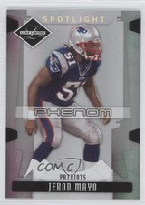 2008 Leaf Limited Phenoms Spotlight Silver 39/99 Jerod Mayo #246 0d4d