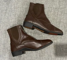NWOB TredStep Ireland Zip Paddock Boot Brown Mens 11.5/12 Womens 13 (EU45) *read