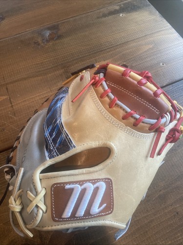 Rare Marucci WILDCARD Catchers Mitt 33.5in, RHT - NWT - 1 of 1 - USA Steerhide - Picture 4 of 13