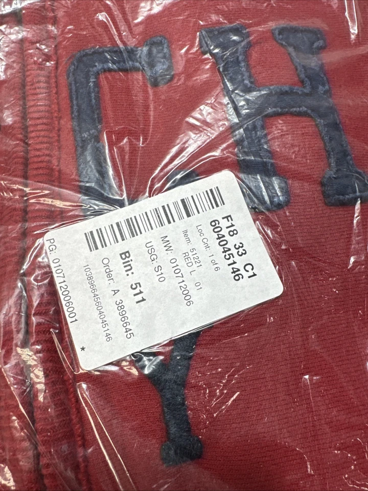 Sudadera con Capucha Abercrombie & Fitch Muscle L De Colección Y2K Peso Pesado Envejecido Cremallera Foto 3 de 4