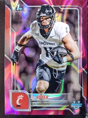 Football 2025 Bowman Chrome University (Pick Your Card) Parallels, Inserts