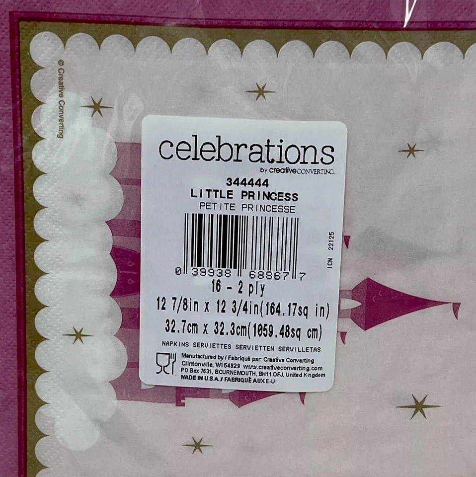 Little Princess Luncheon Napkin 16ct - Image 2 of 2