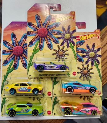 Hot Wheels 2022 Easter Complete Set Of 5 With 2017 Camaro ZL1
