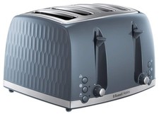 Honeycomb 4 Slice Toaster (Independent & Extra wide slots with high lift, 6 Brow