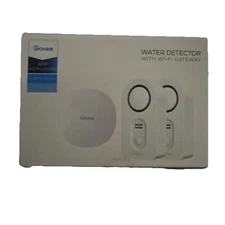 NEW Govee Water Leak Detector with WI-FI gateway with 2 sensors-  Open Box