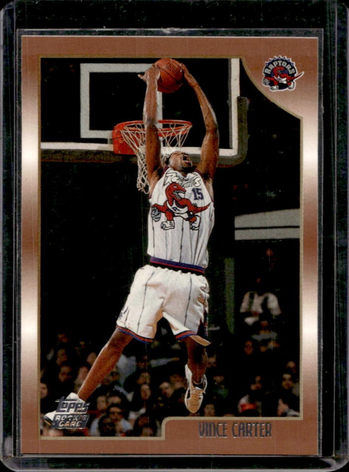 1998-99 Topps Vince Carter Rookie RC #199 Raptors