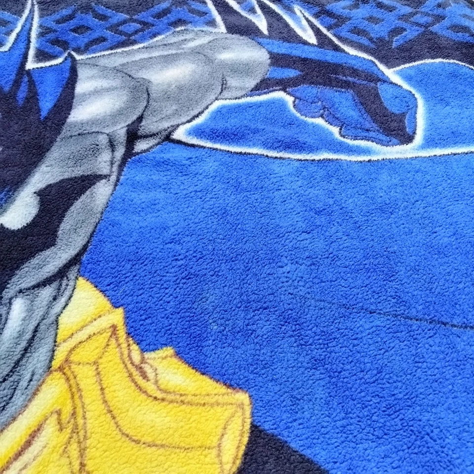 Manta polar Northcrest 58x48 vintage Y2K DC Comics Batman Arkham Knight Foto 4 de 4