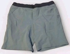 Wonder Nation jogger shorts green boys