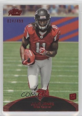 2011 Topps Prime Red /499 Julio Jones #52 Rookie RC 0zm3